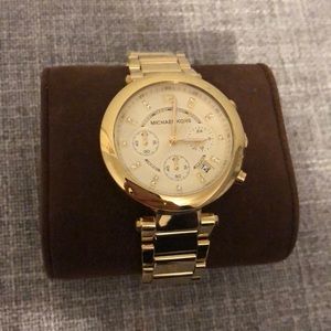 Gold Michael Kors women’s watch